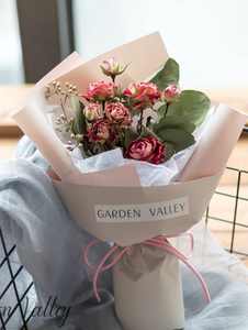 Bouquet di <span class=keywords><strong>Rose</strong></span> Stabilizzate Fiori Naturali Veri Fiori di Gypsophila Essiccati per <span class=keywords><strong>Decorazioni</strong></span> Natalizie - Product Image 3