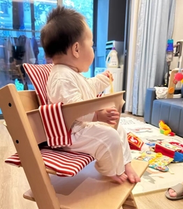 Custom Extra Padded Woven Cotton Dining <strong>Chair</strong> Seat Cushion Waterproof Wipe Clean Cushion Pad Compatible <strong>Stokke</strong> for High - Product Image 4