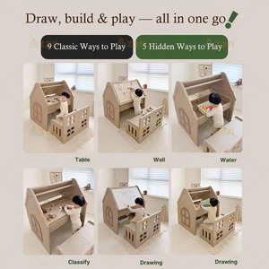 Table d'étude et <span class=keywords><strong>de</strong></span> lecture multifonctionnelle <span class=keywords><strong>pour</strong></span> enfants avec banc <span class=keywords><strong>de</strong></span> rangement <span class=keywords><strong>pour</strong></span> la garderie et la chambre d'enfant - Product Image 3