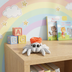 Mini figurines d'animaux araignées, ensemble de jouets articulés anti-stress imprimés en 3D, figurines d'animaux de collection, petits animaux de bureau et de poche - Product Image 3