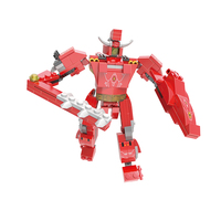 COGO 3 en 1 Educativo, 262 Piezas, Camión Robot Dinosaurio Transformable, Bloques de Construcción, Juguetes para Niños