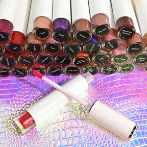 63 สี<span class=keywords><strong>ลิปสติก</strong></span>เหลวเคลือบกันน้ําลิปสติกเหลวเม็ดสี - Product Image 4