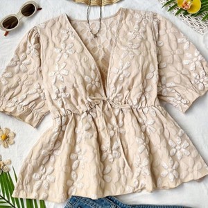 Tissu <span class=keywords><strong>jacquard</strong></span> à bulles motif fleur de prunier pour robes Qipao, robes de style français et sacs - Product Image 1