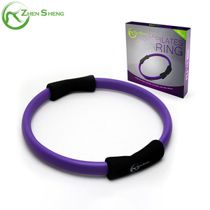 Anneaux de Yoga et <span class=keywords><strong>Pilates</strong></span> Magiques en Fibre de Verre à Double Poignée Zhensheng, Taille 12"/14", Couleur et Logo Personnalisables, Modèle YPPR - Product Image 5