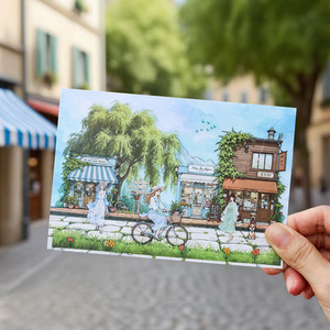 3 Nhãn dán mỗi gói Hướng dẫn theo mùa loạt vật liệu máy tính xách tay Phong cảnh chất lượng cao dán máy tính xách tay nhân vật - Product Image 4