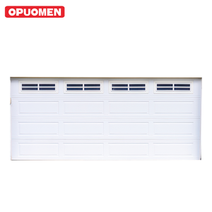 Portes de <span class=keywords><strong>garage</strong></span> sectionnelles automatiques en aluminium sur mesure, motorisées et télécommandées - Product Image 3