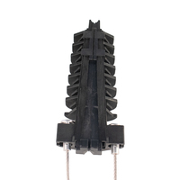 Pince de tension aérienne FTTH 1000N pour câble optique rond/plat