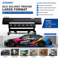 Machine d'impression à solvant écologique XINMEI, imprimante grand format pour la fabrication de bannières, autocollants en vinyle, affiches, signalétique, fournisseur direct d'usine