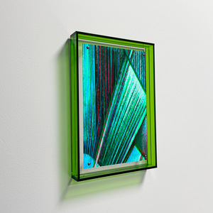 8x10 11x13 sâu bevel Magnetic wallmoun tường màu tím màu acrylic nổi hộp khung - Product Image 4