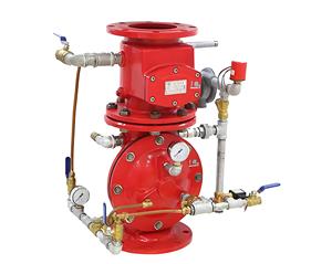 Vanne d'alarme pré-ouverture ZSEY150 DN150 en fonte, composant de système d'extinction d'incendie pour les incendies de classe A et B - Product Image 2