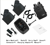 5200mah Chaleur Froid Sport Compression Therapy Machine Bottes Air Récupération Bottes Thérapie Système Jambe Air Compression Bottes Récupération