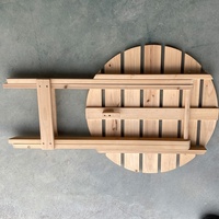 Table de jardin de qualité exceptionnelle mobilier d'extérieur table de pique-nique en bois pliante