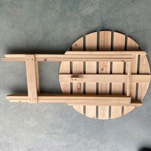 โต๊ะรับประทานอาหารไม้พับได้เฟอร์นิเจอร์กลางแจ้งโต๊ะรับประทานอาหาร - Product Image 4