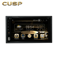 Autoradio Android universel 6,2 pouces double DIN avec écran tactile et lecteur multimédia