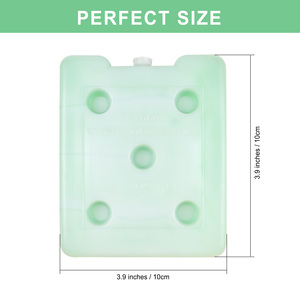 แพ็คน้ำแข็งแช่แข็งแบบบางเฉียบสำหรับกล่องทำความเย็นอาหารกลางวันใช้ซ้ำได้เพื่อสุขภาพ - Product Image 4