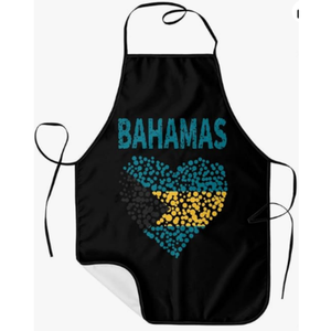 <span class=keywords><strong>Delantal</strong></span> llamativo con la bandera de Bahamas para cocina, resistente al agua, para mujeres y hombres, para cocinar, hornear, jardinería, un regalo para un amigo - Product Image 6