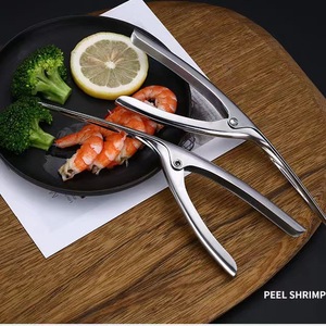 Stainless Steel Shrimp Deveiner <b>Tool</b> Kitchen Seafood Peeling Clip For Shrimp Shell Removal And Back Opening - Product Image 5