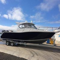 Bateau de pêche en aluminium Gospel de 25 pieds, yacht sportif soudé, croiseur rapide, bateau de plaisance, moteur hors-bord 250-350 CV, garantie 3 ans