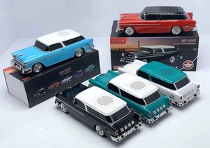 Mới Đến WS-1955 Fancy Xe Hình Dạng Mô Hình Loa Stereo Âm Thanh Di Động Ngoài Trời Loa Không Dây Với TF FM AUX USB Bt - Product Image 3