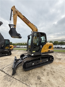 Nouvelle Mini-Excavatrice XE75GA de 7,5 Tonnes, Modèle Chinois de Pointe, avec Chenilles en Acier et Caoutchouc, en Stock à Shanghai, Excellentes Evaluations - Product Image 2