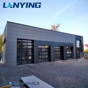 Edifício Moderno Pré-fabricado de Estrutura de Aço para Oficina Comercial, Armazém, Supermercado, Loja de Automóveis, Escritório e Parque - Product Image 1