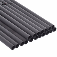 Flèches en carbone pur Elong Archery, personnalisables, DIY, 4,2 mm, 6,2 mm, Spine 300, 600, 1000, en fibre de carbone pour la chasse et le tir
