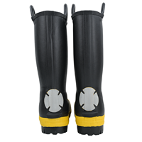 Bottes de pompier ANBEN FIRE, en feutre d'aramide lourd de 5 mm, conformes à la norme NFPA 1971, bottes de pompier structurelles
