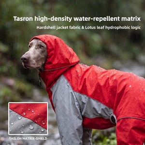 Chaqueta Impermeable para Perro Superio, Ligera, con Forro Suave, Táctica, Funcional, para Actividades al Aire Libre bajo la Lluvia - Product Image 2