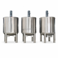 Cuve de mélange en acier inoxydable 1000L de qualité alimentaire et chimique pour savon liquide et détergent avec agitateur SUS304 et moteur haute rigidité