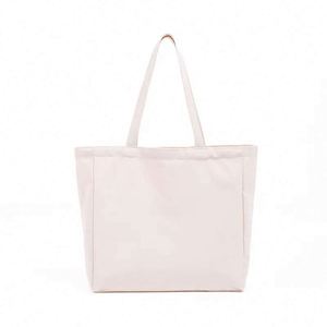Échantillon gratuit : Sac fourre-tout en toile polyester écologique personnalisé avec logo, grande capacité, pour mariage, plage, ou à porter à l'épaule - Product Image 3