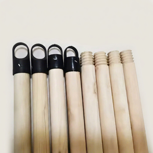 MIT VIETNAM Mango de Escoba de Madera Natural Duradero y Simple, Accesorios para Limpieza de Pisos, Modelo 01, 48-50PCS/BOLSA - Product Image 1