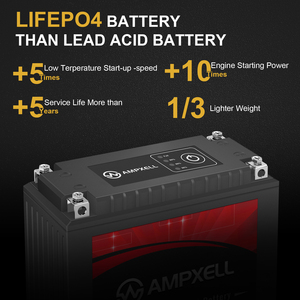 12V Lithium Motor Bike Maintenance Free Battery 144Wh 12V 12Ah Cell Intelligent BMS Management System 144Wh 12V 12Ah Cel - Product Image 6