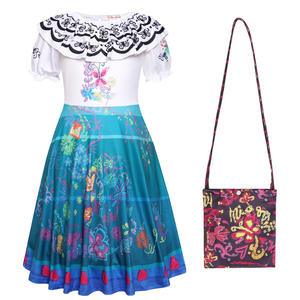 <span class=keywords><strong>Encanto</strong></span> Cosplay <span class=keywords><strong>Mirabel</strong></span> Madrigal Costume Fille <span class=keywords><strong>Robe</strong></span> Filles Fantaisie Robes Halloween Princesse <span class=keywords><strong>Robe</strong></span> Enfants Fête Anniversaire Tenues - Product Image 3