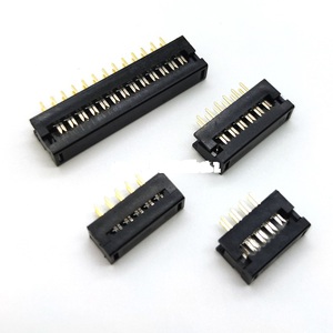 Connecteur FD, pas de 2,54 mm, DIP 6 8 10 12 14 16 18 20 24 <span class=keywords><strong>26</strong></span> 30 <span class=keywords><strong>34</strong></span> 40 50 broches, adaptateur IDC, câble plat 1,27 mm - Product Image 2