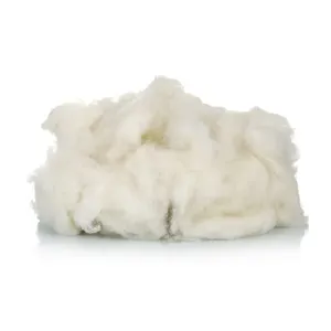 Groothandel Grondstof Schapenwol/Natuurlijke Witte Wol Fiber