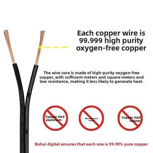 定制 2 芯转 C13 美式 3 针延长线，<span class=keywords><strong>10A</strong></span>/13A/15A 电流额定值，PVC 外套，美式插头，适用于家用电器 - Product Image 6