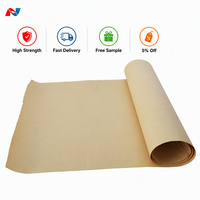 Papier Kraft Brun 100% Vierge 60gsm 80gsm 100gsm / Papier Artisanat pour Emballage Industriel et Service OEM