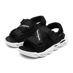 รองเท้าแตะคอร์กสำหรับเด็ก,รองเท้า Clogs สไตล์เรียบง่ายน้ำหนักเบาออกแบบได้ตามต้องการสำหรับฤดูร้อน - Product Image 1