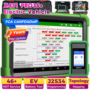 เครื่องมือสแกนวินิจฉัยรถยนต์ LAUNCH X431 PRO3S+ pro3s EV ECU Codiing รองรับการเขียนโค้ด ECU รถยนต์ไฟฟ้าได้ 99% ครอบคลุมยี่ห้อรถยนต์ไฟฟ้าทุกยี่ห้อ รองรับการวินิจฉัยรถยนต์ทุกประเภท - Product Image 2