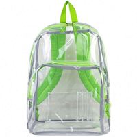 Sac à dos transparent pour enfants, petit sac à dos de mode imperméable, personnalisable avec logo, vente en gros, usine BSCI