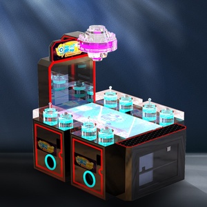 Four-player Spinning <strong>Top</strong> <strong>Battle</strong> <strong>Game</strong> Console Parent-child Interactive Fun Video <strong>Game</strong> Equipment Large Metal Coin-operated - Product Image 3