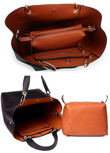 Échantillon gratuit Offre Spéciale usine Sac fourre-tout en cuir PU pour femmes Sacs à main et sacs à main pour femmes de haute qualité - Product Image 5