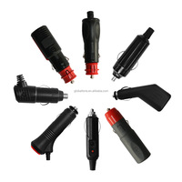 GLOBALTONE DE-03 Double prise banane femelle 4 mm avec borne de connexion, prise allume-cigare 12V 10A pour voitures et véhicules automobiles