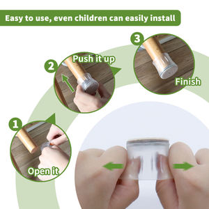 Pieds <span class=keywords><strong>de</strong></span> <span class=keywords><strong>chaise</strong></span> en <span class=keywords><strong>plastique</strong></span> à bout rond couvre pieds <span class=keywords><strong>de</strong></span> table d'extérieur capuchon <span class=keywords><strong>de</strong></span> jambe <span class=keywords><strong>de</strong></span> <span class=keywords><strong>chaise</strong></span> en <span class=keywords><strong>plastique</strong></span> antidérapant <span class=keywords><strong>pour</strong></span> protecteur <span class=keywords><strong>de</strong></span> sol - Product Image 5