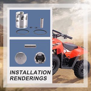 <span class=keywords><strong>Kit</strong></span> d'assemblage de piston 40mm <span class=keywords><strong>pour</strong></span> mécanisme de manivelle de moto 2 temps <span class=keywords><strong>50cc</strong></span> Jog Minarelli PW Moped <span class=keywords><strong>Scooter</strong></span> - Product Image 6