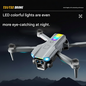 Dron de flujo óptico sin escobillas con pantalla, fotografía aérea de alta definición, evitación de obstáculos de doble cámara, larga resistencia - Product Image 1