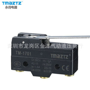 ไมโครสวิตช์ Tmaztz รุ่น Tm-1701 380V 15A แบบ SPDT สำหรับใช้งานในอุตสาหกรรม - Product Image 1