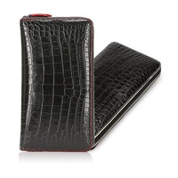 Dompet Kulit Buaya Asli Warna Penyeka Modis Desainer Grosir