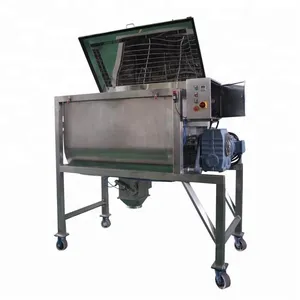 304 stainless steel Professional with Drying Horizontal Ribbon Mixing Device for washing powder