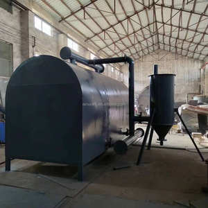 Four de carbonisation horizontal Carbonisation de la sciure de bois faisant la machine - Product Image 4